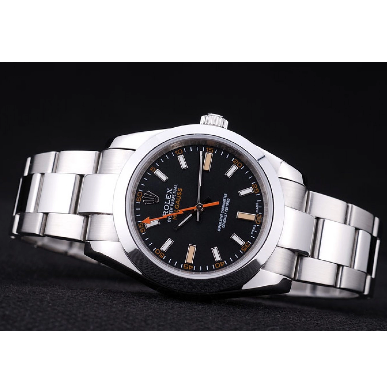 Rolex copies cheap Milgauss Swiss srl155 Rolex 0623